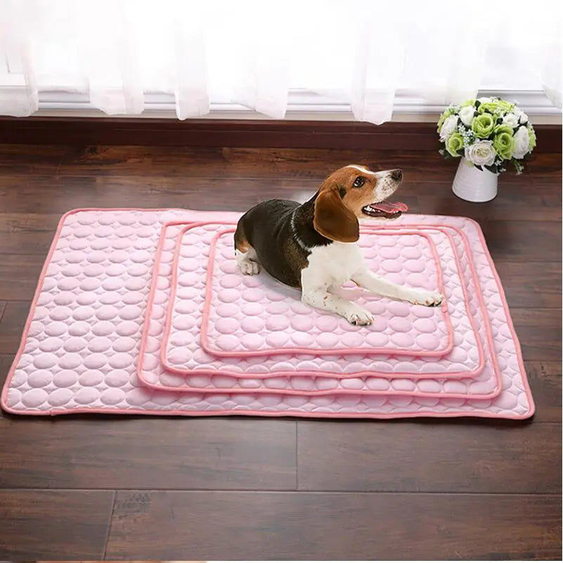 Cooling Pet Bed Mat for Cats and Dogs (Summer Use)