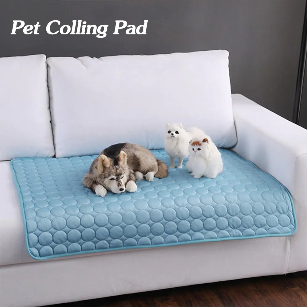 Cooling Pet Bed Mat for Cats and Dogs (Summer Use)
